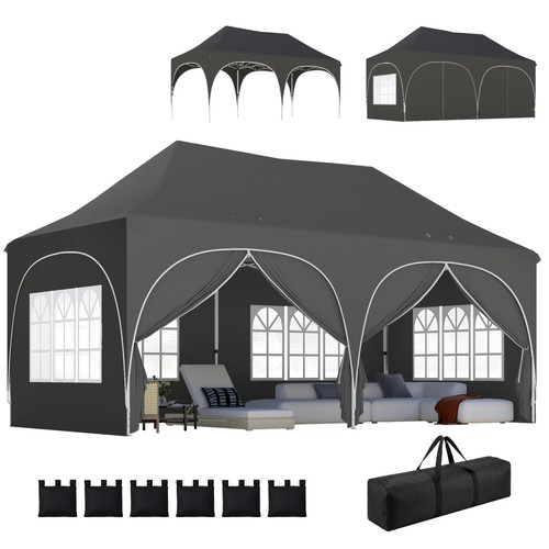 Outsunny pop up gazebo - 3, 6m