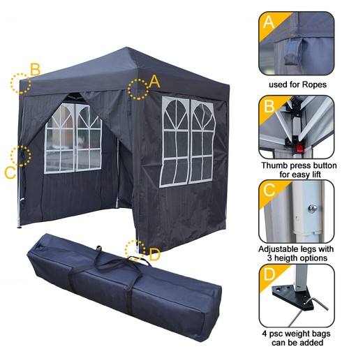 2x2m pop gazebo garden - pop, up
